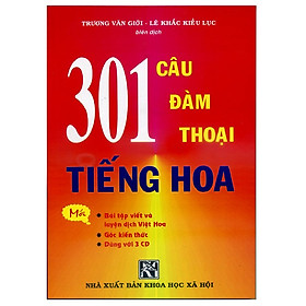 [Tải ebook] 301 Câu Đàm Thoại Tiếng Hoa (Bản Mới) PDF