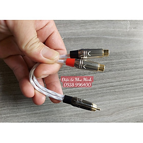 DÂY CHIA TÍN HIÊU / GỘP TÍN HIỆU 1 RCA đực ra 2 RCA cái ( giá bán 1 sợi )