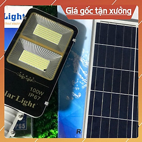 Mua Đèn năng lượng mặt trời bàn chải 100W (GIÁ KHO)