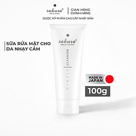 Sữa Rữa Mặt Sakura Nhạy Cảm Gentle Cleanser (100ml)