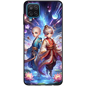 Ốp lưng cho Samsung A12 - A22 4G - Samsung F12 - M12 - Hai Bé Tương Lai - Hàng Chính Hãng