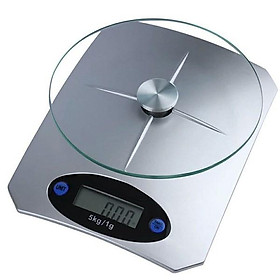 Mua Cân Điện Tử Nhà Bếp Mini Mặt Kính Cường Lực 5kg - Cân nhà bếp để bàn.