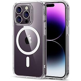 Ốp Lưng cho iPhone 14 Pro / iPhone 14 Pro Max ESR Classic Hybrid Case with HaloLock - Hàng Chính Hãng