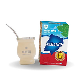 Mua  COMBO  Trà Nam Mỹ Yerba Maté 180g vị Truyền thống + Cốc Gourd và ống hút Bombilla mới