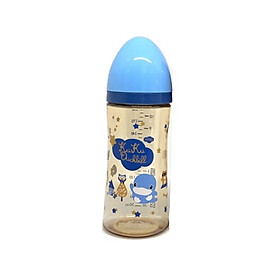 Bình sữa cổ rộng bằng nhựa ppsu kuku ku5857 - 300ml
