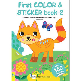 First color & Sticker book
