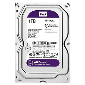Mua Ổ Cứng HDD Western Digital 1TB 3.5 Sata 3 64MP WD10PURZ - Hàng chính hãng