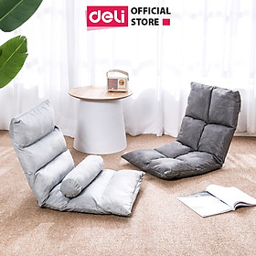Mua Ghế Lười Ghế Bệt Tựa Lưng Sofa Bệt Kèm Gối Đỡ Lưng 5 Cấp Độ Ngả Deli - Siêu Êm Gấp Gọn - Ghế Tựa Thư Giãn Chất Liệu Dày Dặn Bọc Nhưng Hỗ Trợ Tư Thế Ngồi Chuẩn - E4946 E4947