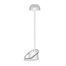 Đèn Led để bàn có cổng sạc USB dùng để để đọc sách hoặc đèn ngủ có cổ ngỗng điều chỉnh và 3 chế độ phát sáng