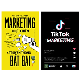 Hình ảnh Combo 2 Cuốn Sách Marketing Hay: Marketing Thực Chiến & Truyền Thông Bất Bại 1980 + TIktok Marketing - Markus Rach