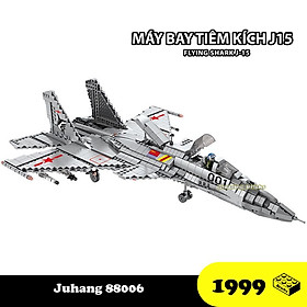 Đồ chơi Lắp ráp Máy bay chiến đấu J15, Juhang 88006 Flying Shark Xếp hình thông minh, Quà tặng cho bé