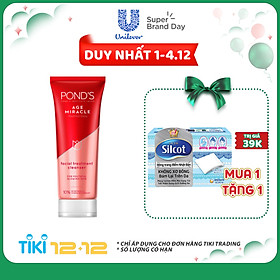 Sữa Rửa Mặt Ngăn Ngừa Lão Hóa Pond's Age Miracle (100g)