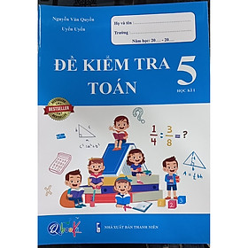 Qb – đề kiểm tra toán 5 – học kì 1