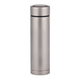 Bình Nước Thể Thao Giữ Nhiệt Titanium Cách Nhiệt 2 Lớp Chân Không (500ml)