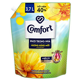 Nước Xả Vải Comfort Thơm Mát Gấp 10 Lần/Hương Nước Hoa 100 Giờ Lưu Hương - Hương Nắng Mới