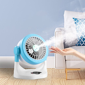 Mua Máy Quạt Phun Sương Tạo Ẩm Không khí  3 Chế Độ Gió  Có Đèn Chiếu Sáng  Dùng Trong Phòng Ngủ  Bàn Làm Việc Đa Năng