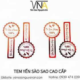 Mua  COMBO 100  TỜ TEM YẾN SÀO CAO CẤP