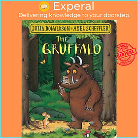 Sách - The Gruffalo by Axel Scheffler (UK edition, boardbook)