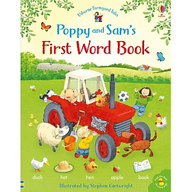 Sách thiếu nhi tiếng Anh: Poppy and Sam's First Word Book