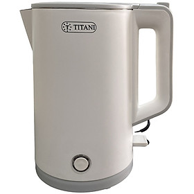 Mua Bình đun nước 2 lớp cao cấp TITANI TK-1825W (1.8 Lít) - Hàng Chính Hãng