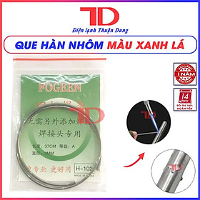 Que hàn nhôm lõi thuốc siêu nhẹ lửa