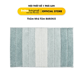Mua Thảm Nhà Tắm BARENIE Chống Trơn Trượt  Thấm Hút Nước Màu Xanh | Index Living Mall | Nội Thất Nhập Khẩu Thái Lan - Phân Phối Độc Quyền Tại Việt Nam