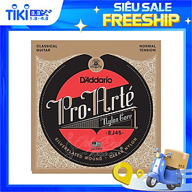 Mua Bộ Dây Đàn Guitar Chính Hãng Classic D Addario EJ27N  EJ45  EJ45C  EJ49  Xuất Xứ Mỹ