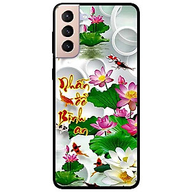 Ốp lưng dành cho Samsung Galaxy S21 - S21 Plus - S21 Ultra - mẫu Thư Pháp Nhẫn Bình Ann