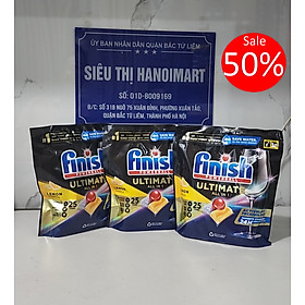 Viên rửa bát Finish quantum Ultimate 100 Viên nhập khẩu Anh chuyên dùng cho máy rửa bát chén (dòng cao cấp)