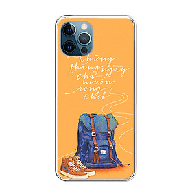 Ốp lưng dẻo cho điện thoại IPHONE 12 PRO MAX - Hàng Chính Hãng