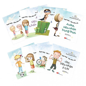 Bộ 8 Tập Kỹ Năng Sống Dành Cho Học Sinh - Super Kids - Siêu Nhân Nhí (Phần 1)