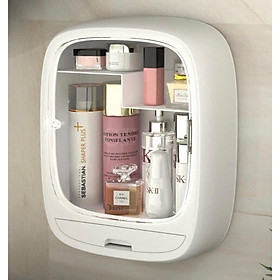 Kệ Để Mỹ Phẩm Cao Cấp Dán Tường Tủ Để Đồ Trang Điểm Đựng Thuốc Treo Tường Bằng Nhựa ABS