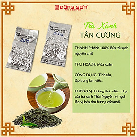 Hình ảnh Trà Xanh Thái Nguyên [ Tân Cương ] Gói 10g, Hương cốm mới - Đông Sơn