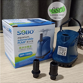 Máy bơm hồ cá hiệu SOBO 100D,200D,300D,500D, bơm hút đáy