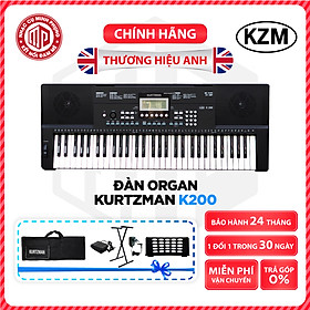 Mua Đàn Organ điện tử/ Portable Keyboard - Kzm Kurtzman K200 (BL) - Màu đen - Hàng chính hãng