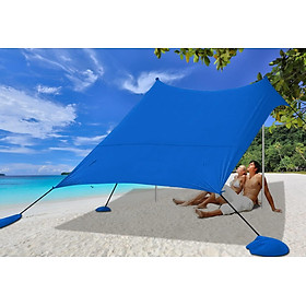 Lều Mái Che Nắng Tắm Biển Dã Ngoại UPF 50+ ArcadiVille Beach (210 x 210cm) - Riki Shop