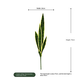 Mua Cành lưỡi hổ giả cao cấp hàng nhập khẩu giống thật 99 9% - Shop có 3 kích thước 56cm  66cm  78cm