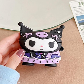 Mua Bao Case cho Airpods 1/2/3/Pro KUROMI Cute Xỉu  Ốp Airpods 1/2/3/Pro Chất -  Mã TZAP314