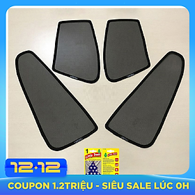 Bộ rèm che nắng ô tô nam châm theo xe MAZDA 3 - Hàng Chính Hãng - Quà tặng cây thông thơm treo xe