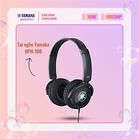 Mua Tai nghe YAMAHA HPH-100 - Kết nối được nhiều nhạc cụ khác nhau  2 đầu kết nối 3.5 và 6.3mm  sản phẩm chính hãng