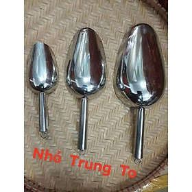 Mua Cây Xúc Đá Inox Cao Cấp Không Gỉ - loại đẹp