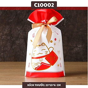 Túi Đựng Bánh Quy Snack Bánh Dứa Giáng Sinh Noel Set 50 Túi