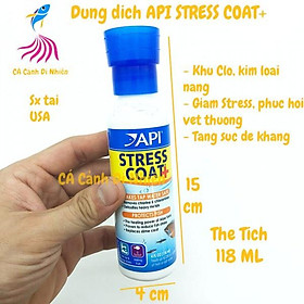 Stress Coat xử lý nước mới và giúp cá giảm stress tăng đề kháng-LONG THÀNH CÁ CẢNH