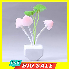 Mua Đèn Ngủ Led Cảm Biến Ánh Sáng Hình Nấm Siêu Cute