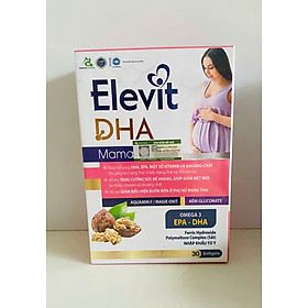 Viên Uống Bổ Sung DHA , EPA , Omega 3 Elvit DHA Mama 30 viên - Dược Phẩm aviphar