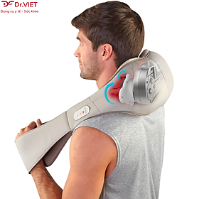 Đai massage Shiatsu cổ vai gáy cao cấp và toàn thân kèm nhiệt Homedics NMS-615HJ