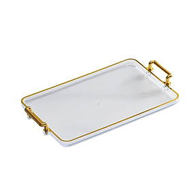 Nordic Style Farmhouse Serving Tray Multiuse for Bedroom Office Shower