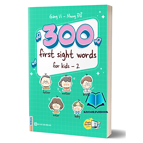 Sách 300 First Sight Words For Kids – 2 (MC)