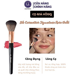 Cọ má hồng & phủ, đầu tròn Bh Cosmetics Signature Rose 02