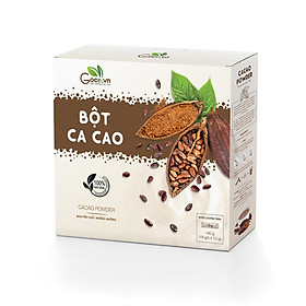 Bột ca cao nguyên chất Goce - 180g 18 gói x 10g